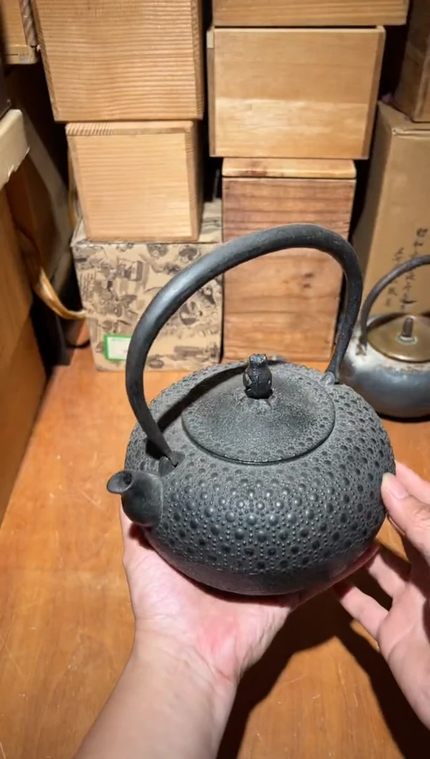 铁A0499铁壶中古周边/