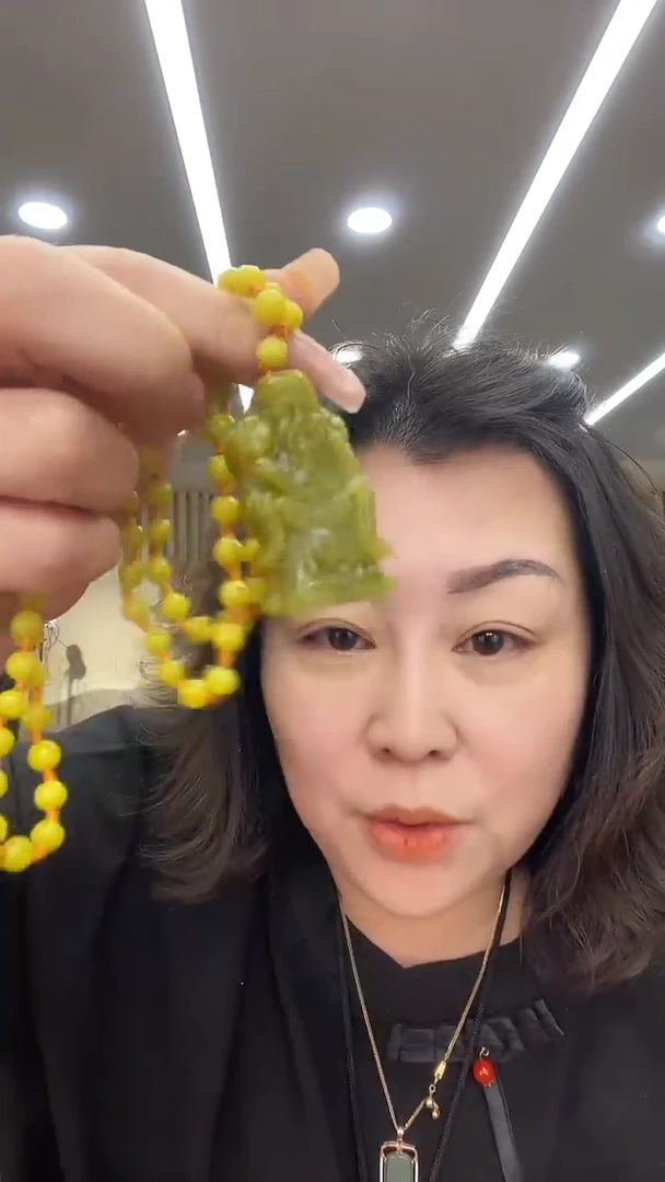 未镶嵌蛇纹石玉玉件财神多样式发货随机发一