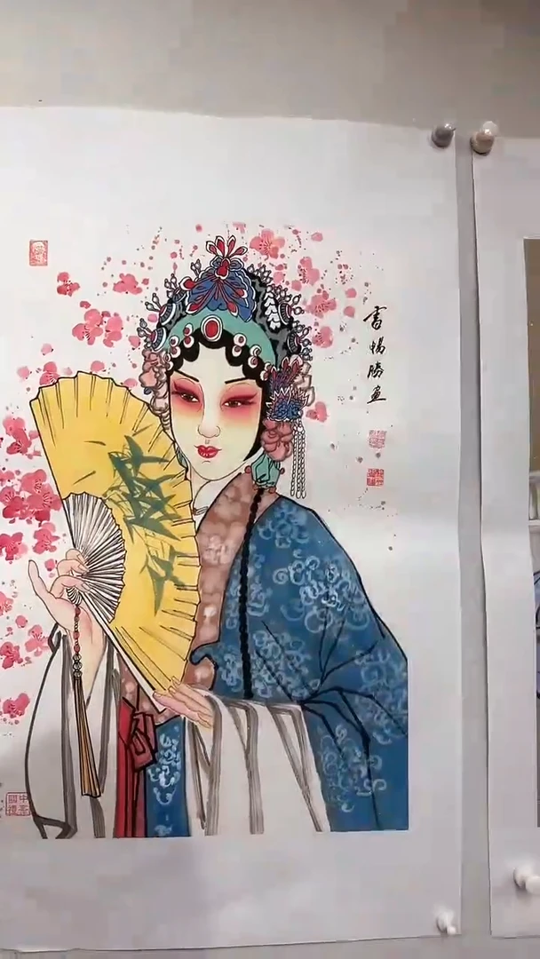 【闪购商品】国画人物图/装裱/雷畅胜