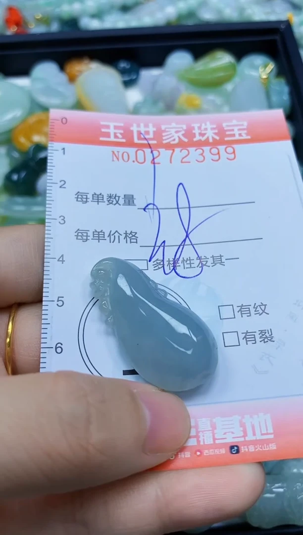 翡翠未镶嵌颈饰闪购0272399