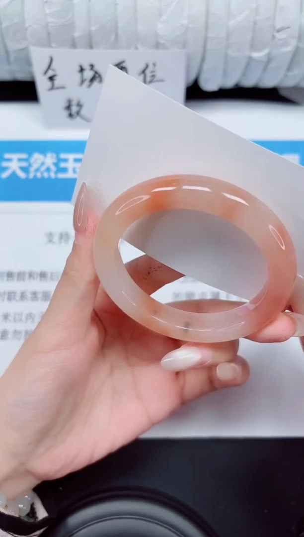未镶嵌手镯石英质玉185-53