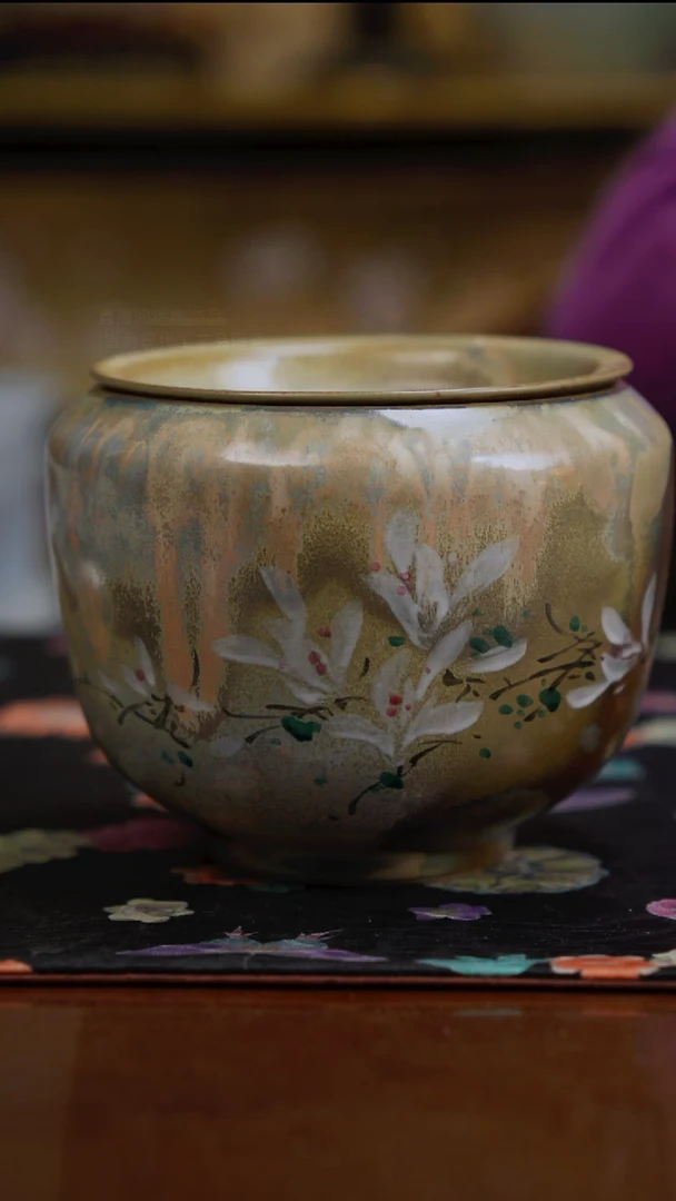 杯景德镇陶瓷杯碗柴烧多人