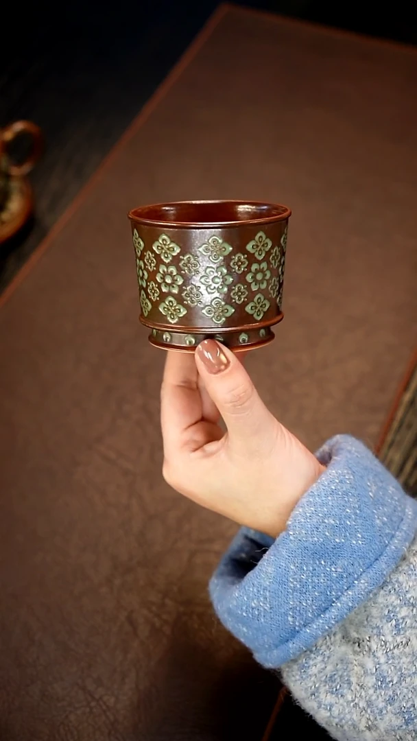 青瓷手工茶器包邮