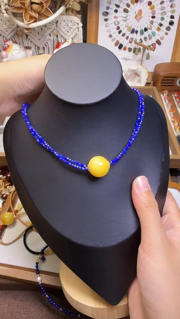 水晶摆件未镶嵌项链