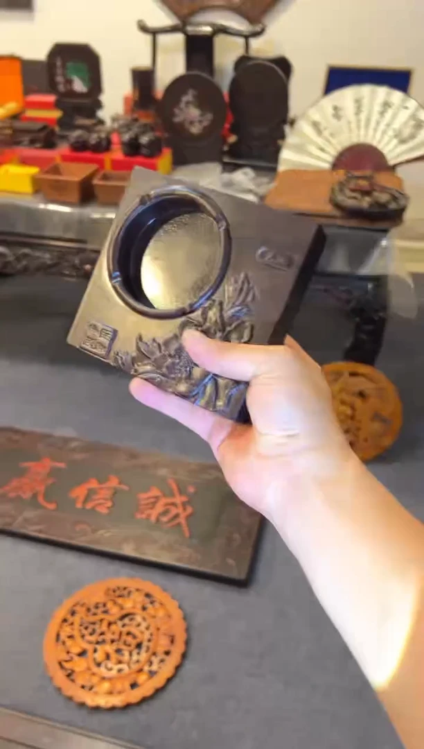 非洲紫檀（红花梨）牌匾摆件