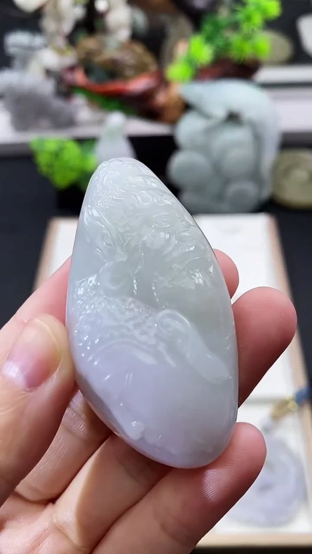 颈饰未镶嵌翡翠天然缅甸A货翡翠