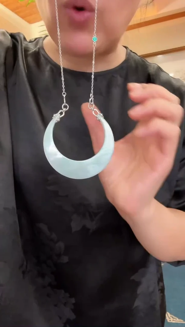 颈饰未镶嵌翡翠国风