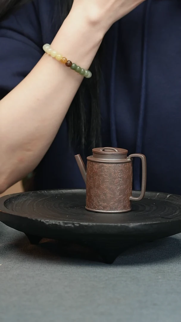 【闪购商品】紫砂茶壶五堂 拾露二式-直身桶