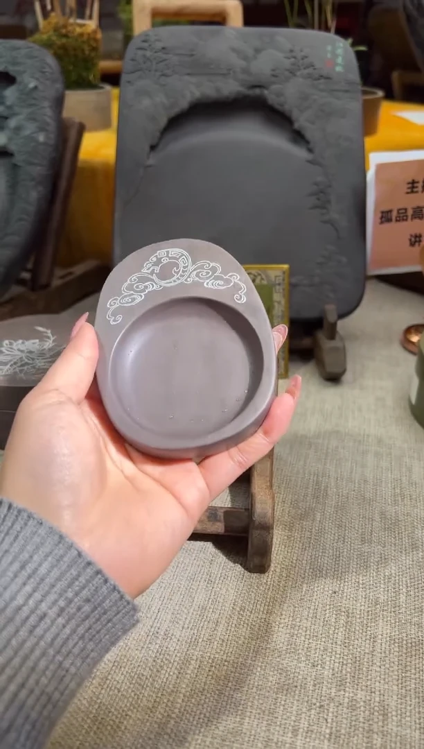 【闪购商品】砚乡姐妹端砚福利宋坑雕刻作品