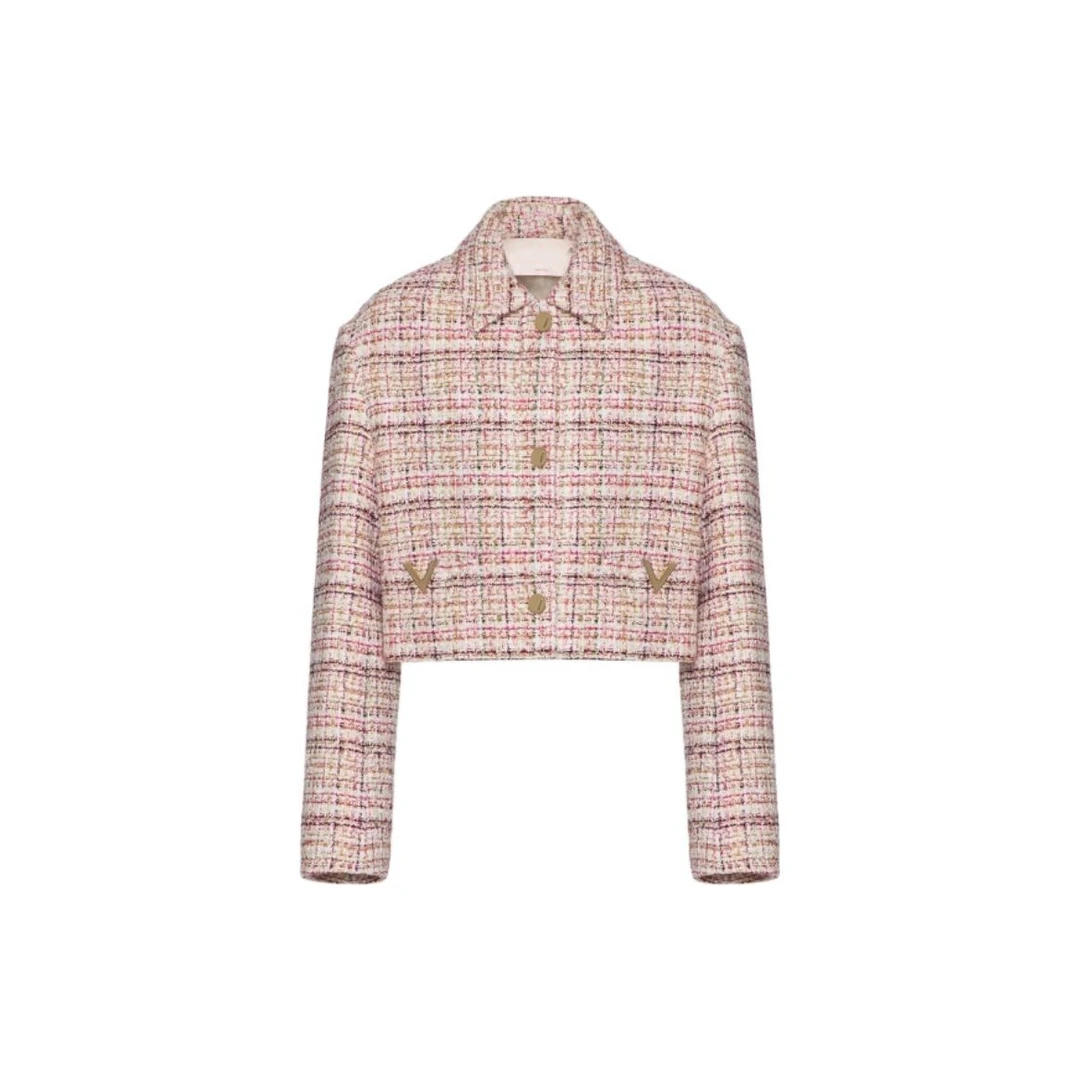 高定编织粗花呢小香高级感短款外套-58