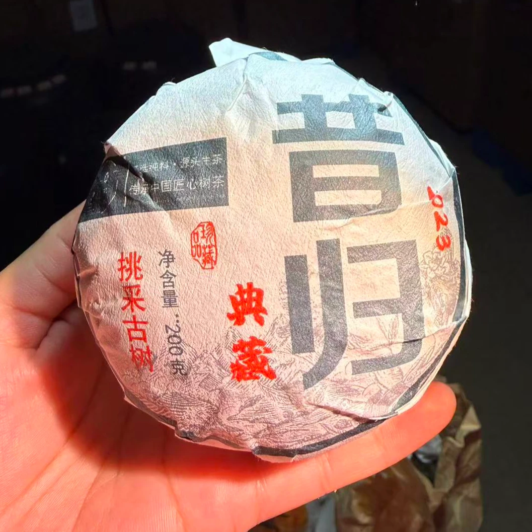 【23年昔归忙麓山】挑采古树200g昔归团（典藏）