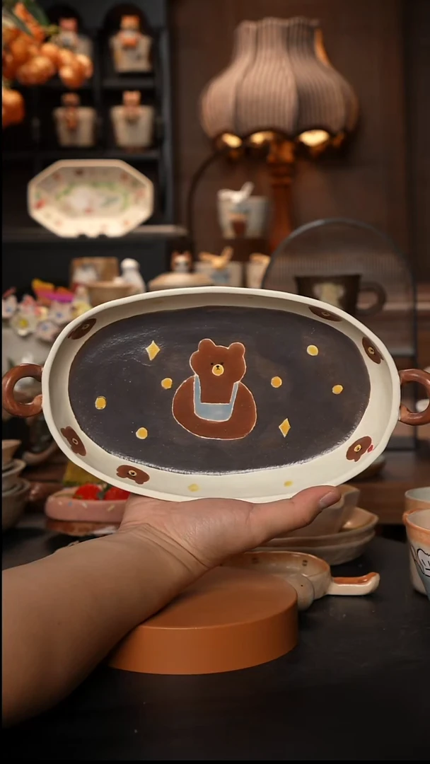 瓷片川谷原创手作陶瓷  12.5  不退差价