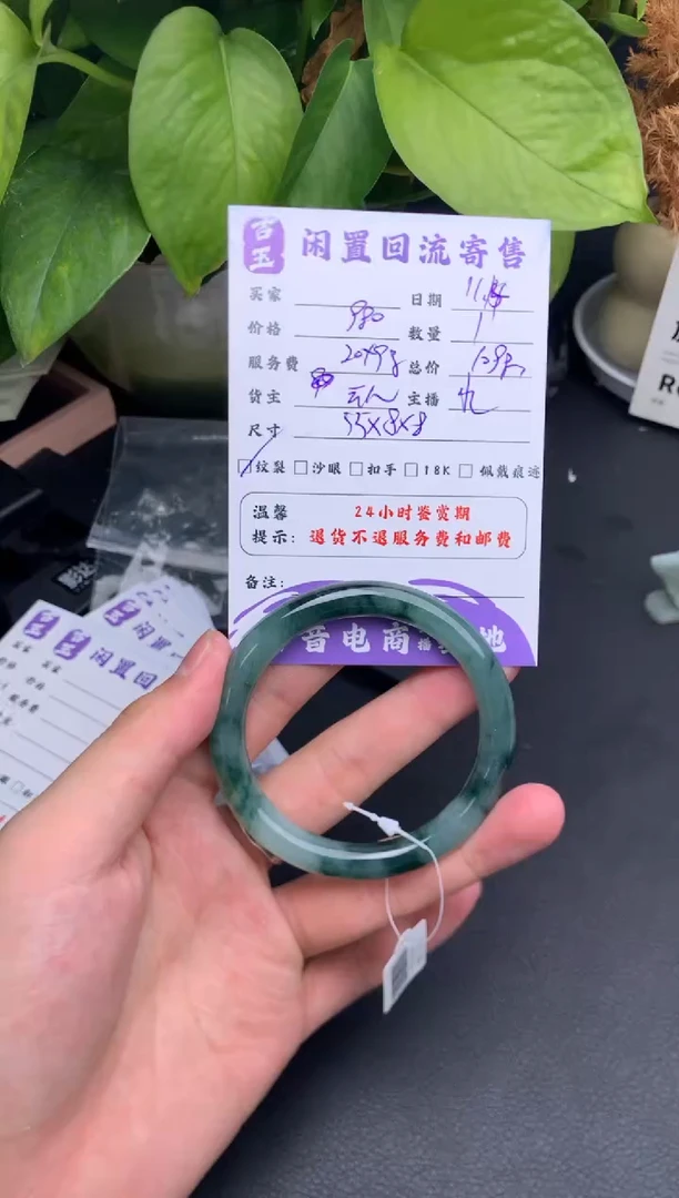 未镶嵌手镯翡翠手镯