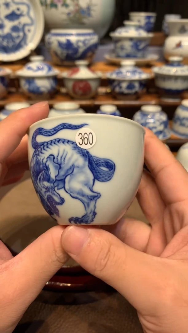 老*360青花杯子hct101