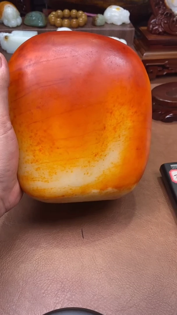 未镶嵌和田玉摆件偷****…1