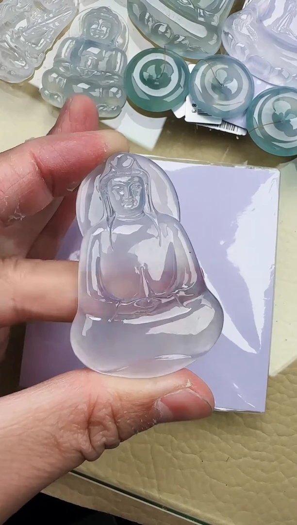颈饰未镶嵌翡翠缅甸翡翠a货