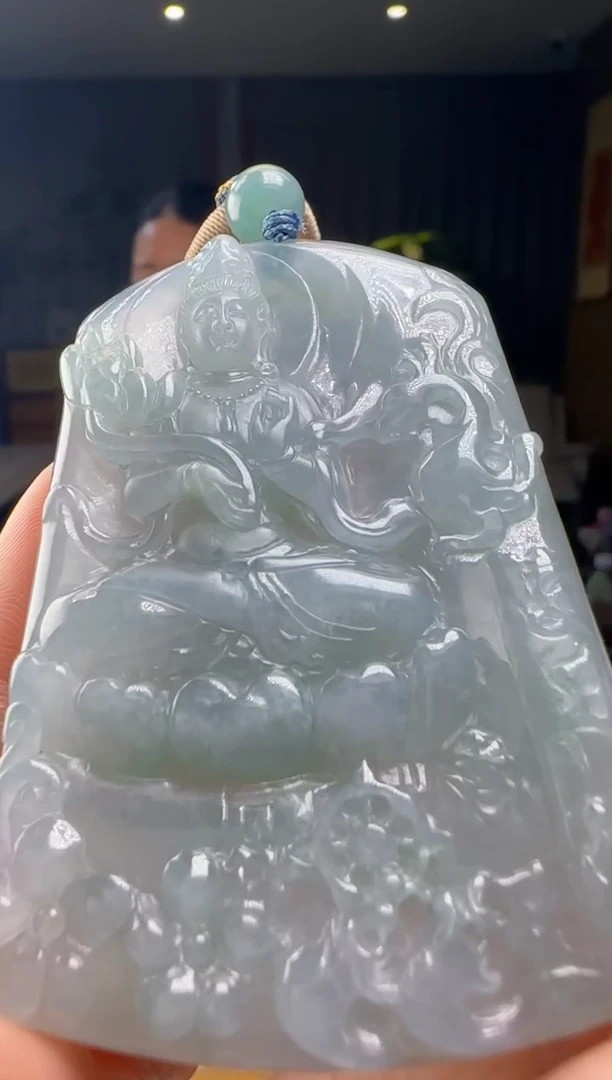 翡翠未镶嵌颈饰YJ@@WS1WX38274