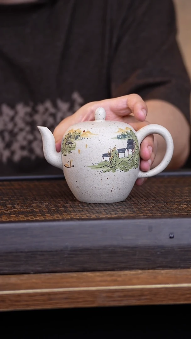 茶壶紫砂宜兴手工原矿紫砂壶001