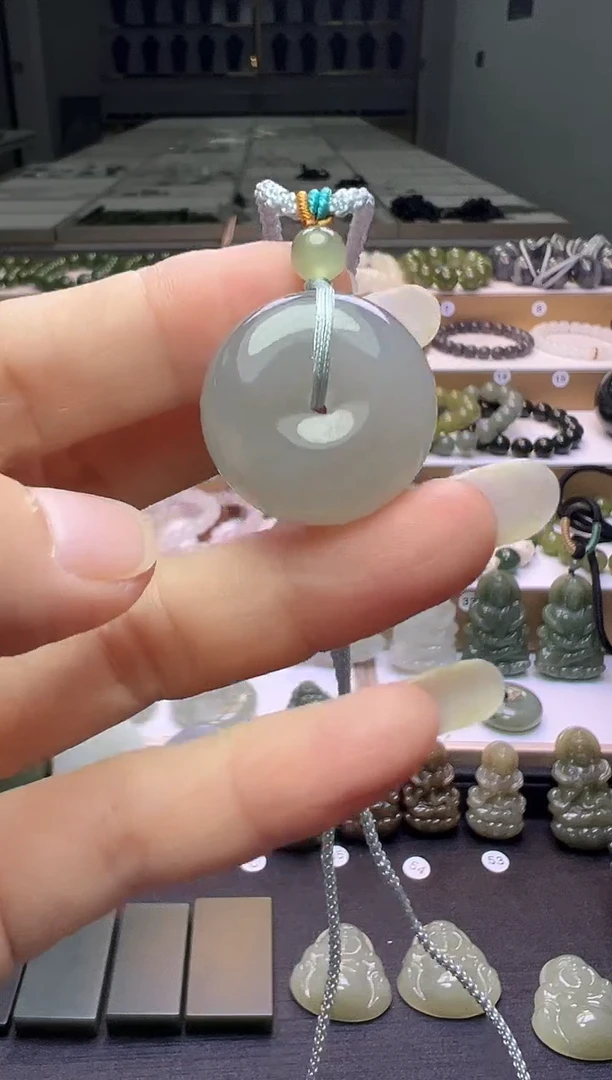 颈饰未镶嵌和田玉59号链接约卡25*12