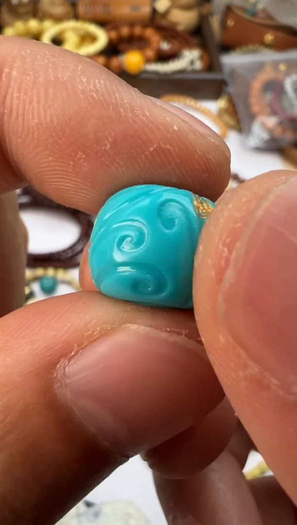 未镶嵌绿松石吊坠(不含链)绿松石吊坠