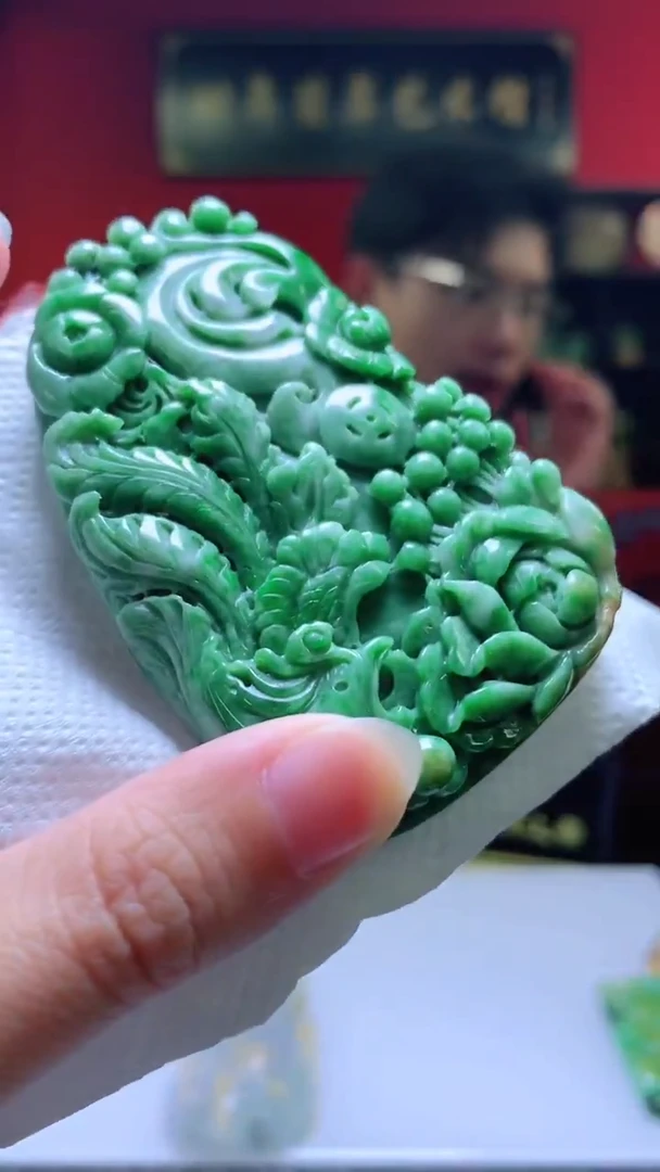 定制翡翠未镶嵌翡翠A货