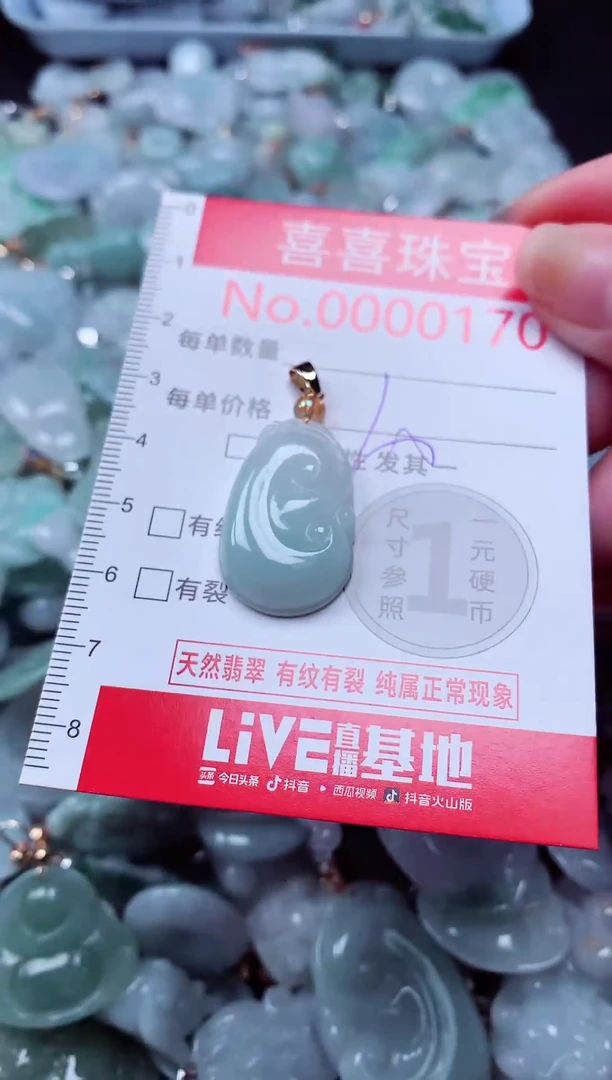 吊坠(不含链)未镶嵌翡翠170