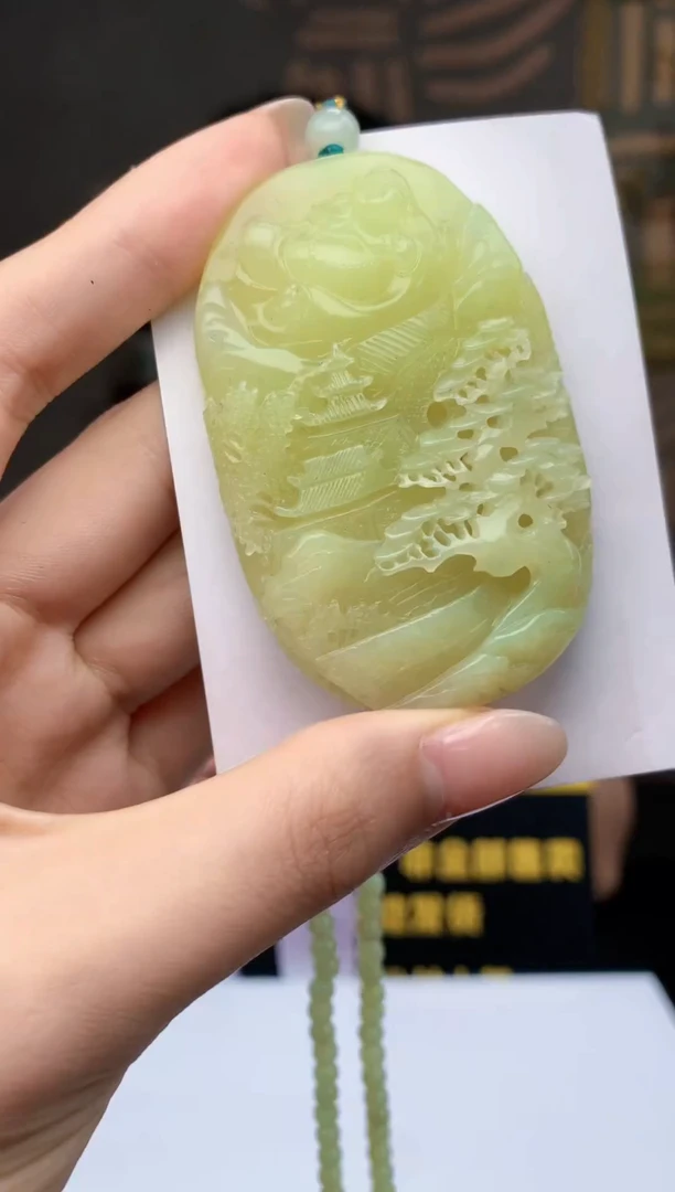 定制和田玉BOSS阳天然和田玉（拍一发一）