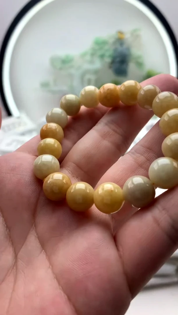 翡翠未镶嵌颈饰手串【完美度60】