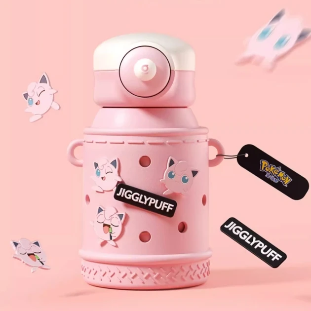 儿童保温杯带吸管大容量小学生幼儿园水杯女孩一杯两用