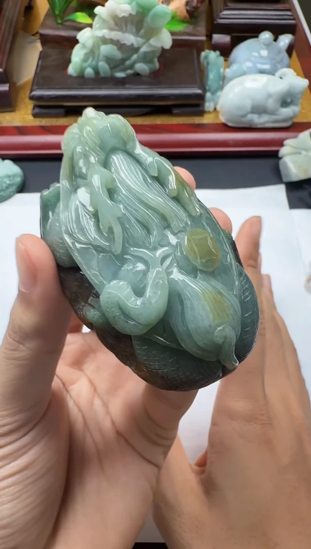 吊坠(不含链)未镶嵌翡翠1