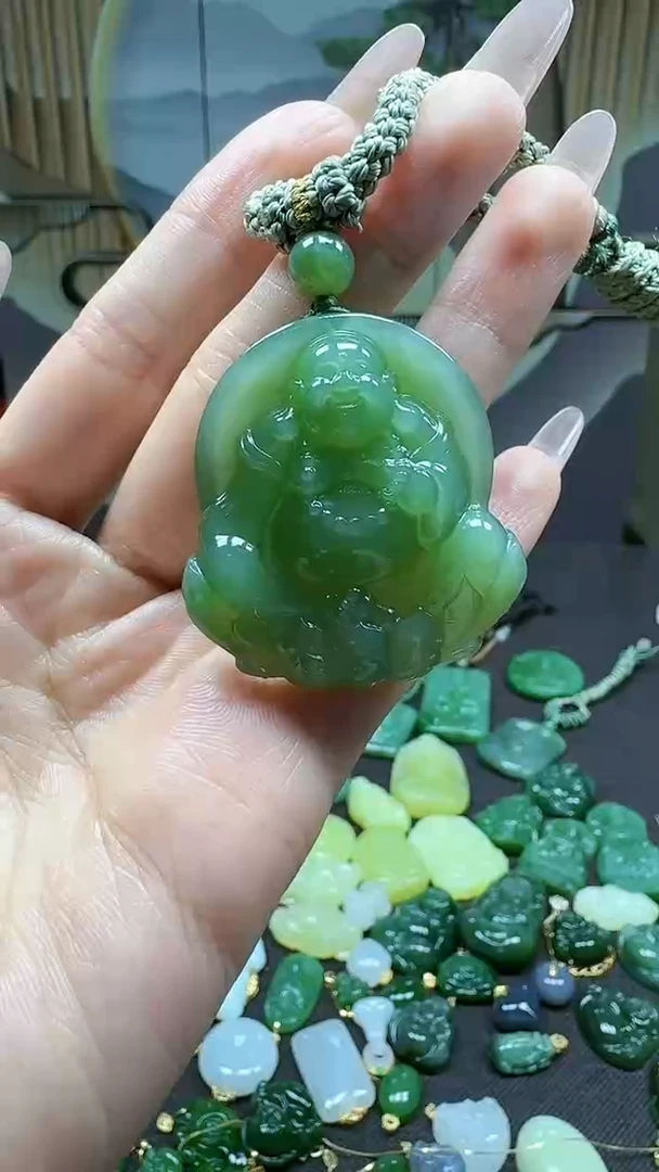 未镶嵌和田玉挂件1
