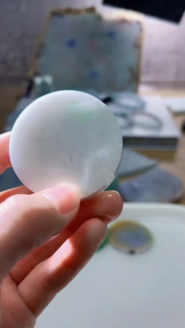 裸石翡翠天然翡翠A货余 南 707