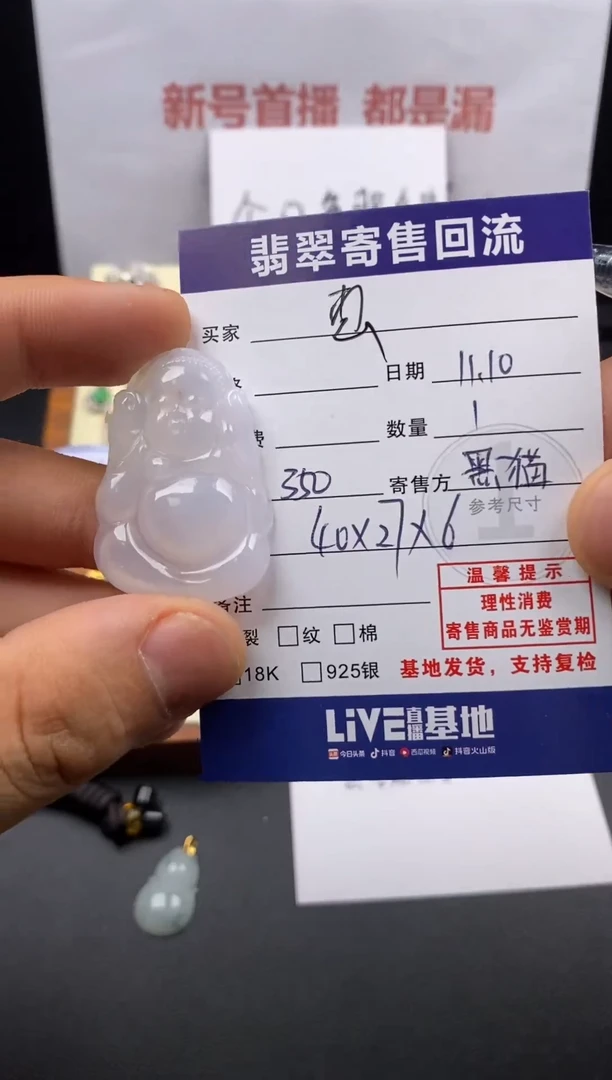 颈饰未镶嵌翡翠惠3000177