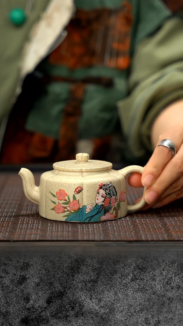 【闪购商品】紫砂茶壶梅花周盘