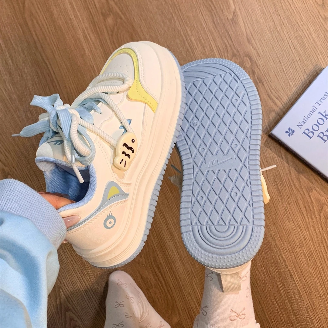 回力原创设计女鞋厚底学生百搭休闲运动时尚增高2025新款板鞋子潮