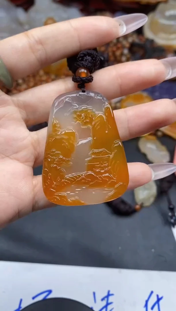 【闪购商品】玛瑙/玉髓颈饰未镶嵌ll