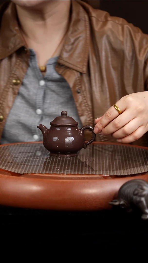 茶壶紫砂【F028】潘壶 宜兴紫砂