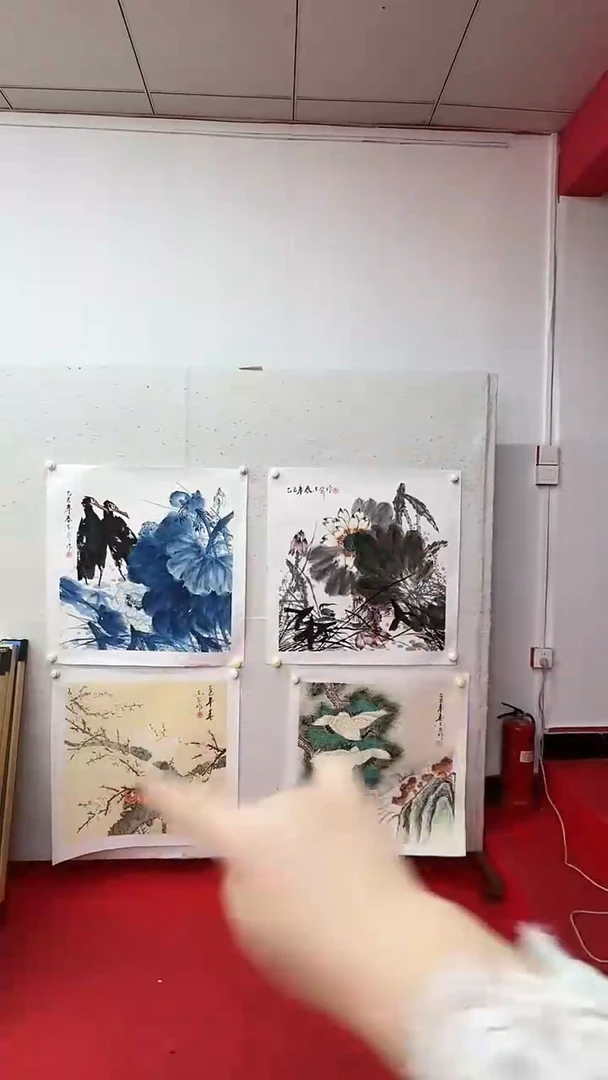 【闪购商品】绘画梁东安手绘国画