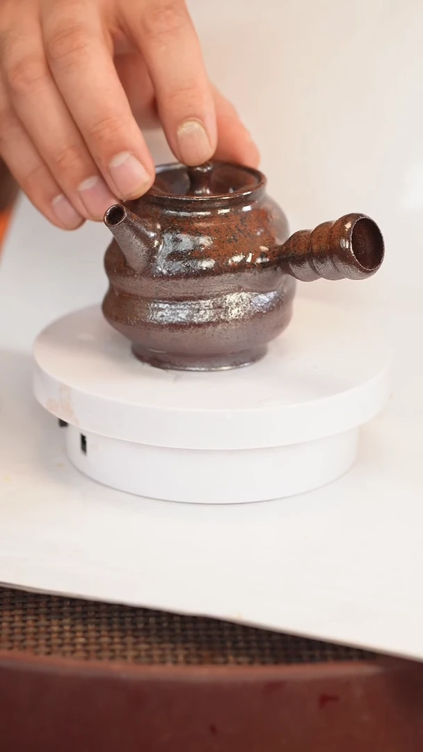茶壶紫砂原矿手工制作
