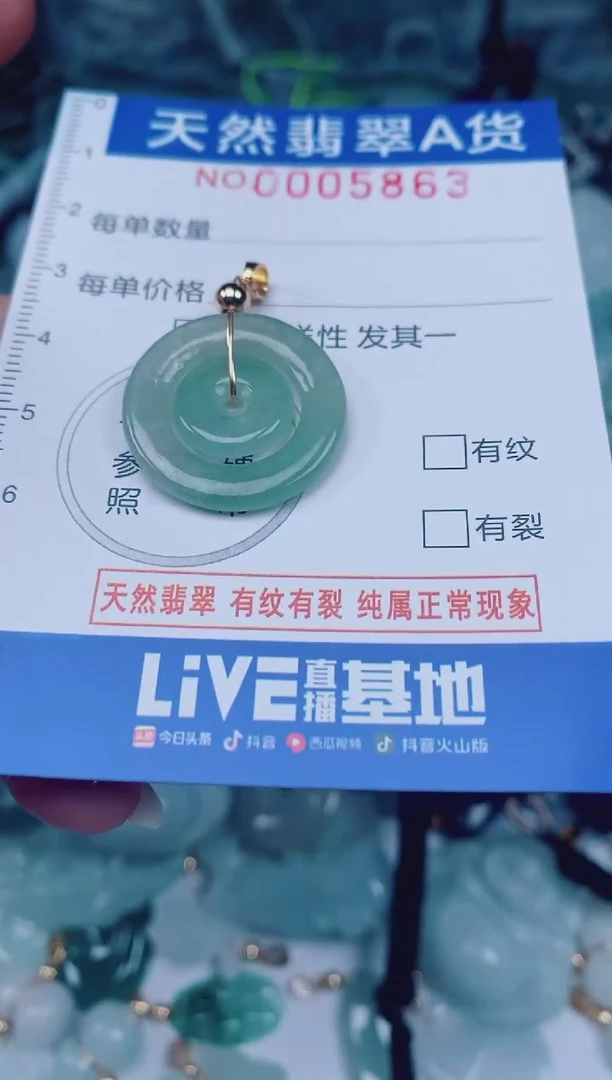 颈饰未镶嵌翡翠00005863