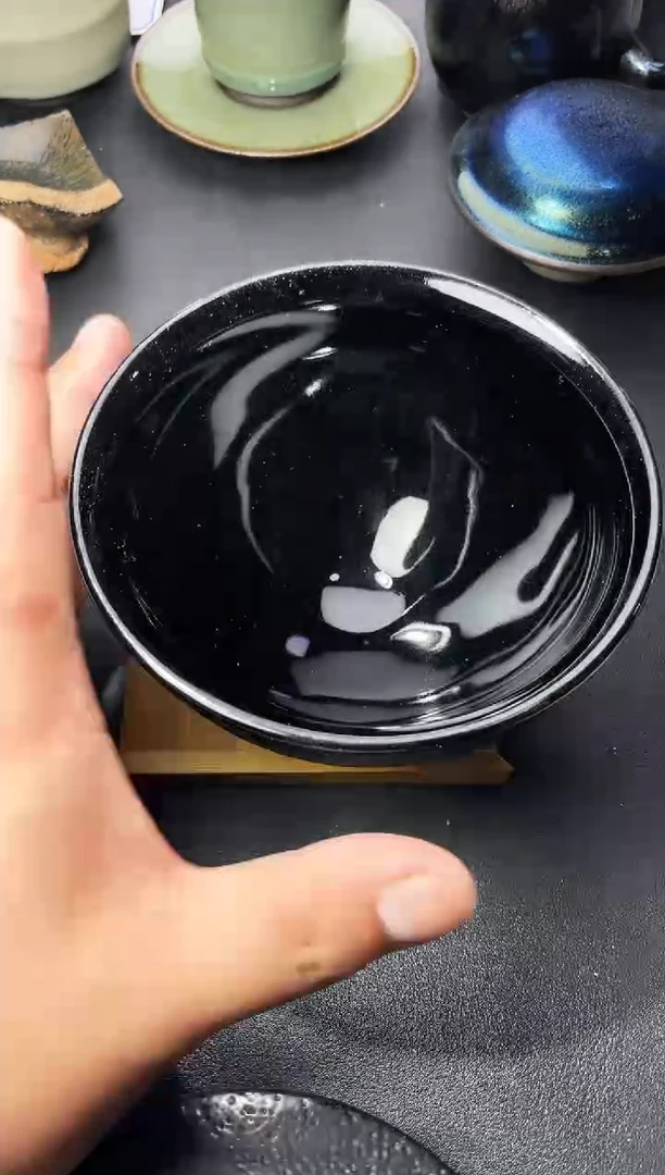 茶盏138叶紫建盏