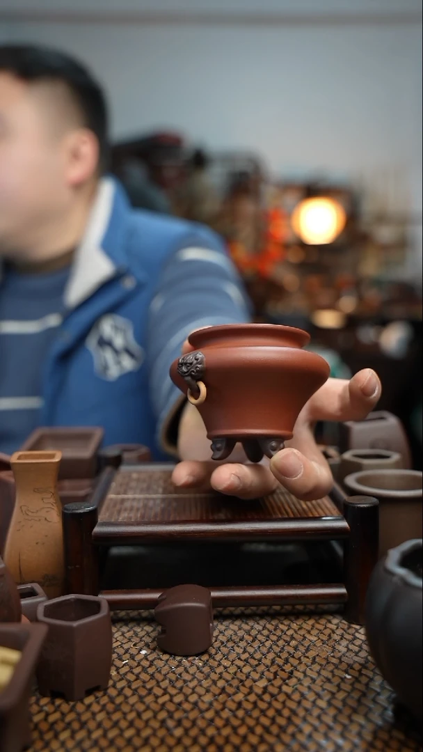 【闪购商品】紫砂花盆長木軒精品紫砂