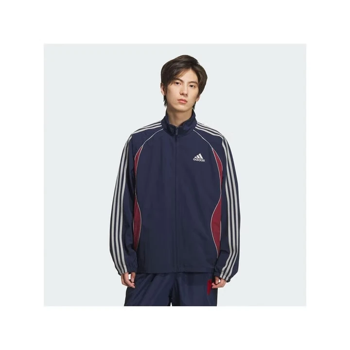 adidas/阿迪达斯新款百搭舒适百搭运动休闲梭织外套流光色KE5847
