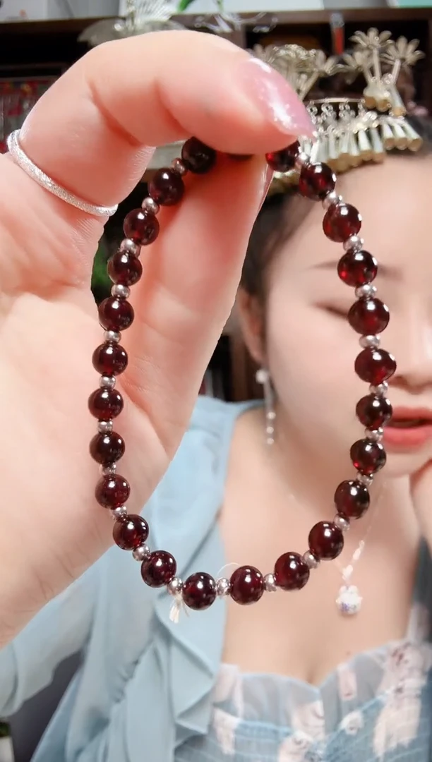 无足银卡6紫牙手串