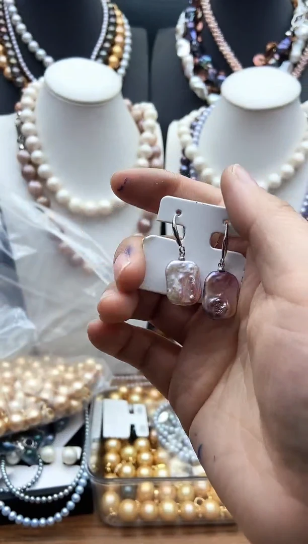 未镶嵌原创设计淡水珍珠1