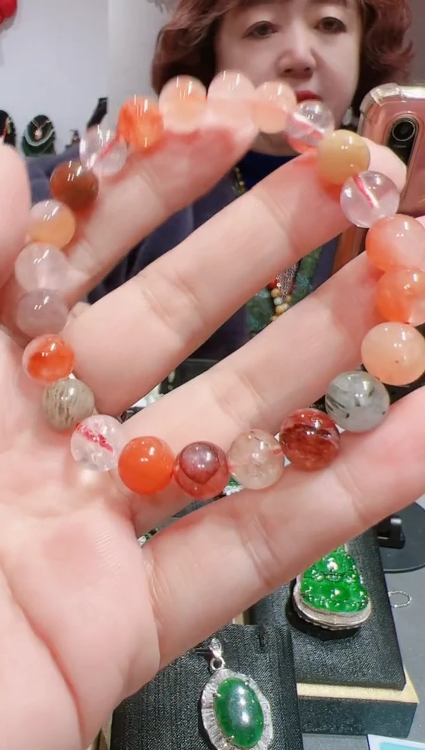 【闪购商品】水晶手串银S925镶嵌202511859