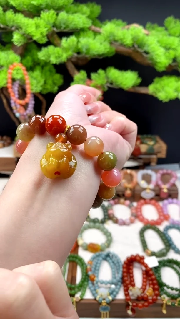 【闪购商品】玛瑙手饰未镶嵌（多样性发1）凤九22