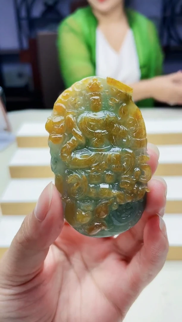 未镶嵌定制翡翠毛货09160178