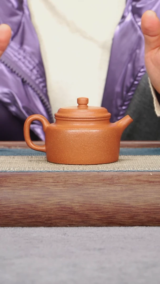 【闪购商品】紫砂茶壶红降坡 德钟