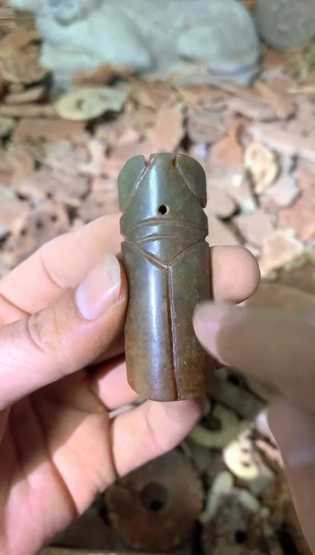 和田玉（糖玉）未镶嵌挂件以直播间实物图片为准